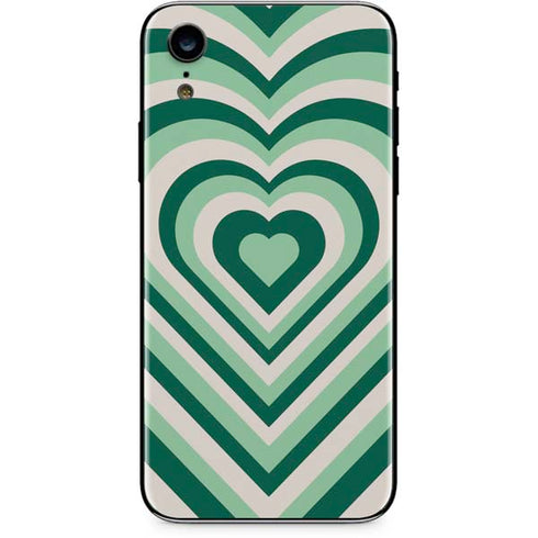Lucky Heart Pattern iPhone XR Skin