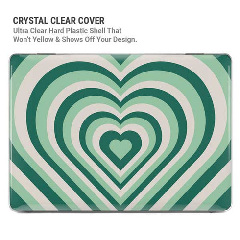 Lucky Heart Pattern MacBook Air 15in (2023-2025) Case plus Skin