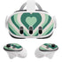 Lucky Heart Pattern Meta Quest 3 Skin