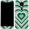 Lucky Heart Pattern Moto E5 Plus Skin