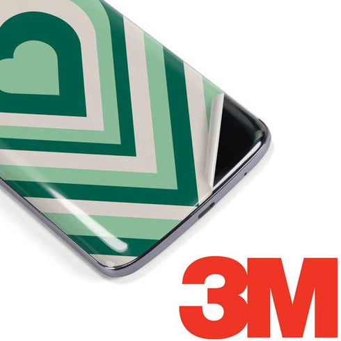 Lucky Heart Pattern Moto E5 Plus Skin