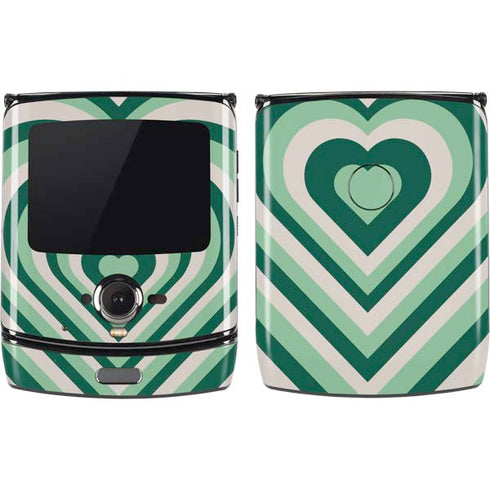Lucky Heart Pattern Motorola RAZR Skin