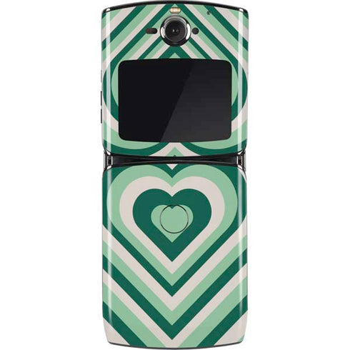 Lucky Heart Pattern Motorola RAZR Skin
