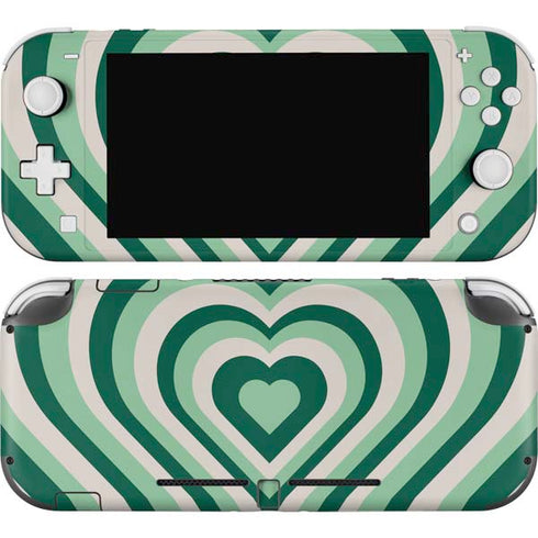 Lucky Heart Pattern Nintendo Switch Lite Skin