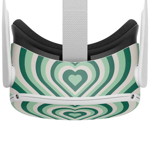 Lucky Heart Pattern Oculus Quest 2 Skin