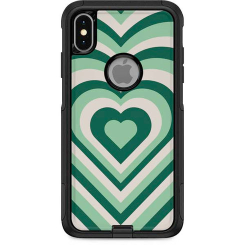 Lucky Heart Pattern Otterbox Commuter iPhone Skin