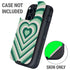 Lucky Heart Pattern Otterbox Defender iPhone Skin
