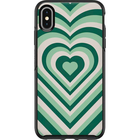 Lucky Heart Pattern Otterbox Symmetry iPhone Skin