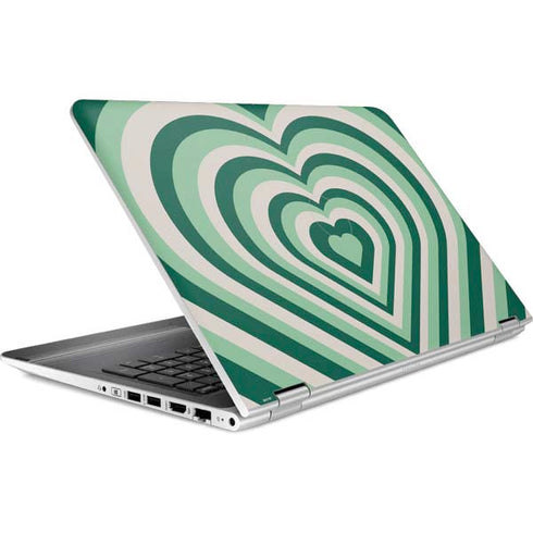 Lucky Heart Pattern HP Pavilion Skin
