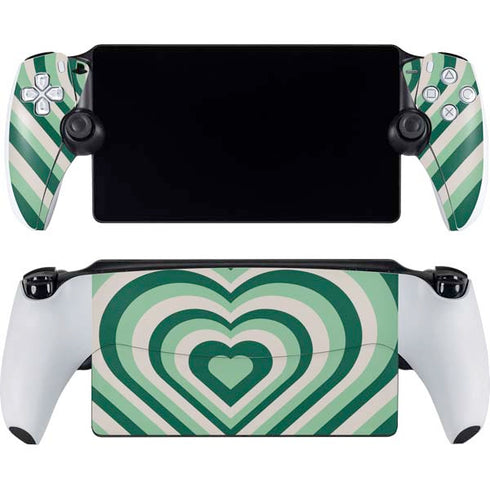 Lucky Heart Pattern PlayStation Portal Remote Player Skin