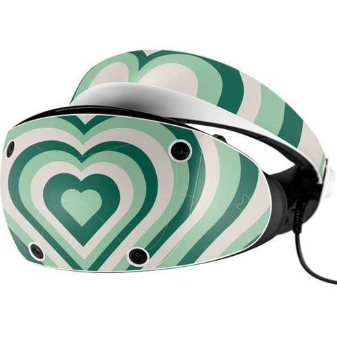 Lucky Heart Pattern PlayStation VR2 Skin