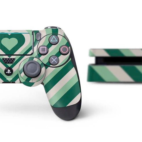 Lucky Heart Pattern PS4 Slim Bundle Skin