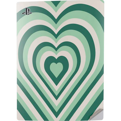 Lucky Heart Pattern PS5 Digital Edition Console Skin