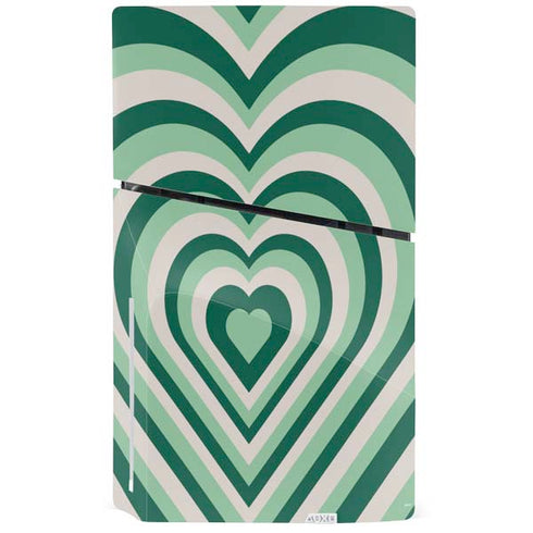 Lucky Heart Pattern PS5 Slim Disk Console Skin