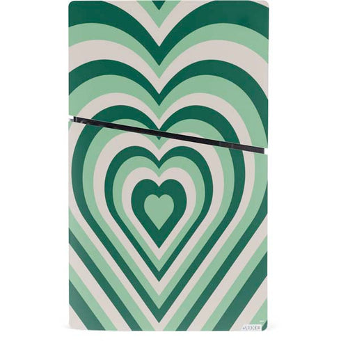 Lucky Heart Pattern PS5 Slim Digital Edition Bundle Skin