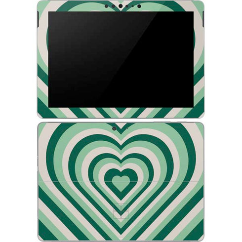 Lucky Heart Pattern Surface Go Skin