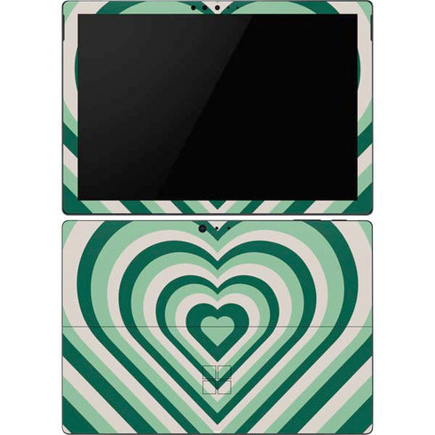 Lucky Heart Pattern Surface Pro 6 Skin