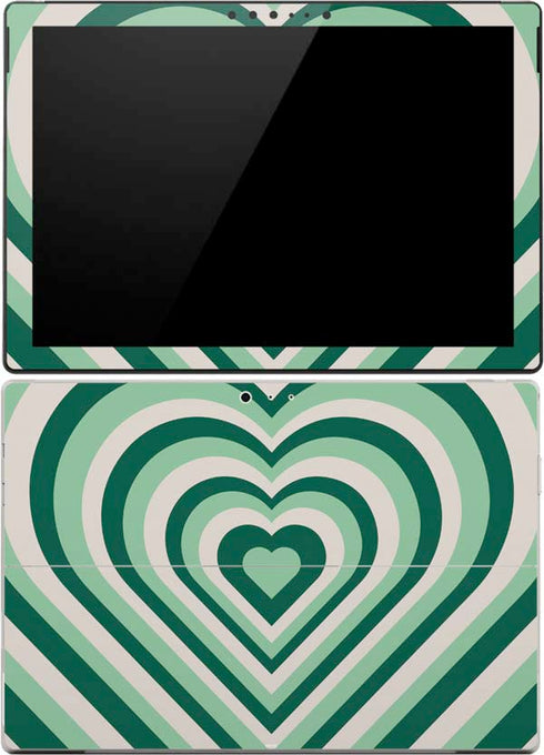 Lucky Heart Pattern Surface Pro (2017) Skin