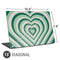 Lucky Heart Pattern Universal Laptop 13in (10.6 x 7.6in) Skin