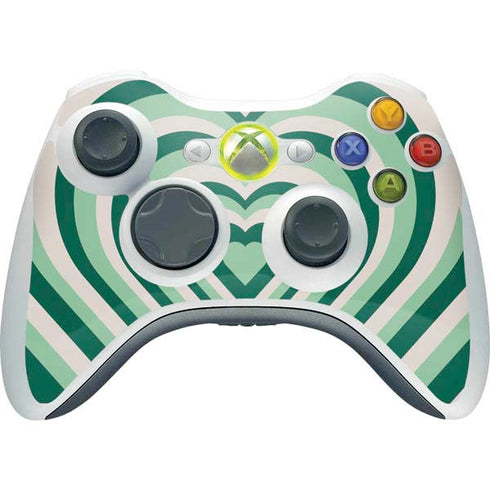 Lucky Heart Pattern Xbox 360 Wireless Controller Skin