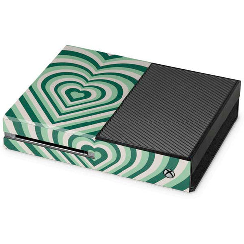 Lucky Heart Pattern Xbox One Console Skin