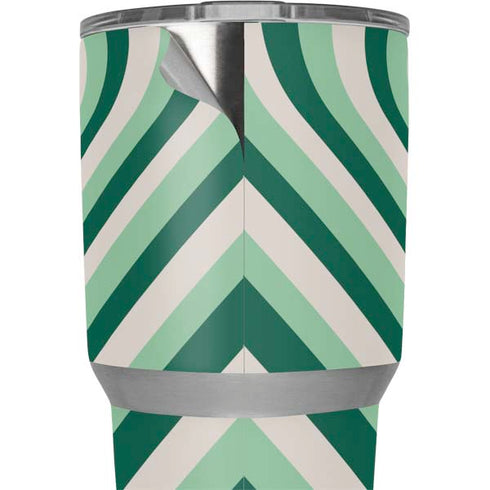 Lucky Heart Pattern Yeti 30oz Rambler Tumbler Skin