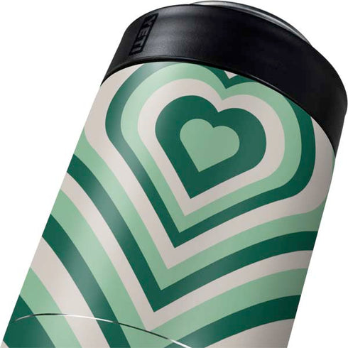 Lucky Heart Pattern Yeti Colster Can Insulator Skin