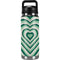 Lucky Heart Pattern YETI Rambler 26oz Bottle Skin