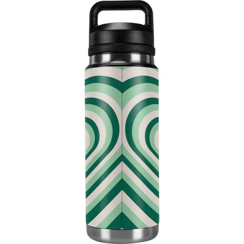 Lucky Heart Pattern YETI Rambler 26oz Bottle Skin