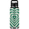 Lucky Heart Pattern YETI Rambler 36oz Bottle Skin
