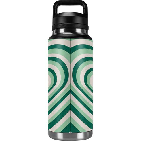 Lucky Heart Pattern YETI Rambler 36oz Bottle Skin