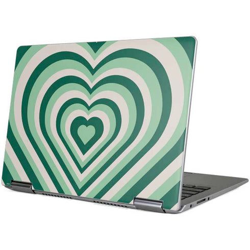 Lucky Heart Pattern Yoga 710 14in Skin