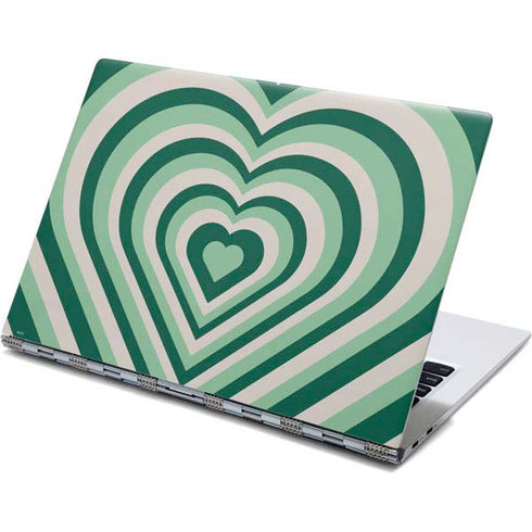Lucky Heart Pattern Yoga 910 2-in-1 14in Touch-Screen Skin