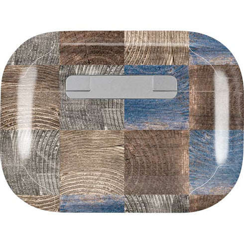Lumber Grid AirPods Pro 2nd Gen Skin