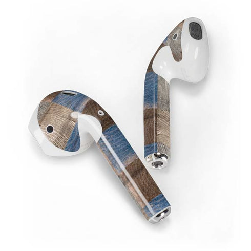 Lumber Grid Apple AirPods 2 Skin