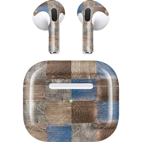 Lumber Grid Apple AirPods (3rd Gen 2021) Skin
