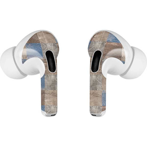 Lumber Grid Apple AirPods Pro Skin