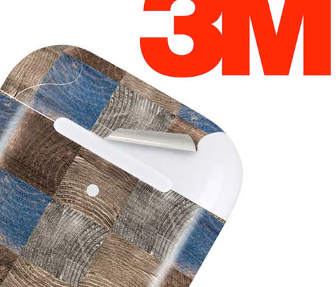 Lumber Grid Apple AirPods Skin