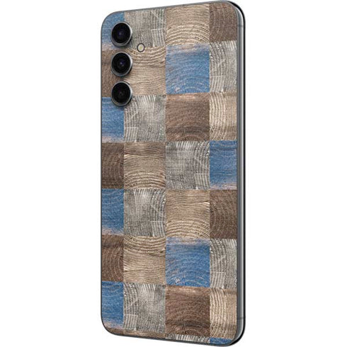 Lumber Grid Galaxy A14 5G Skin