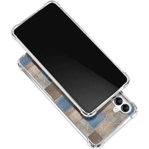 Lumber Grid Galaxy A15 5G Clear Case