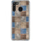 Lumber Grid Galaxy A21 Clear Case