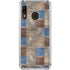 Lumber Grid Galaxy A30 Clear Case