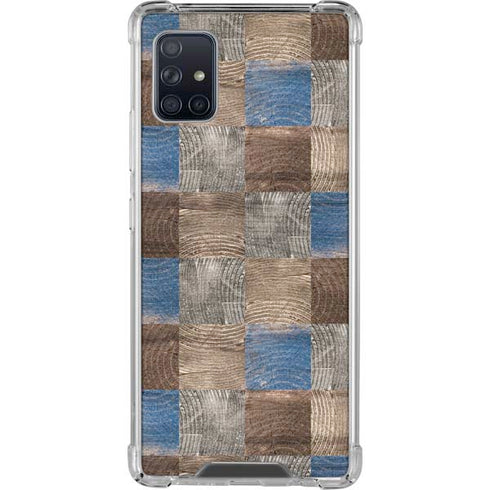 Lumber Grid Galaxy A51 5G Clear Case