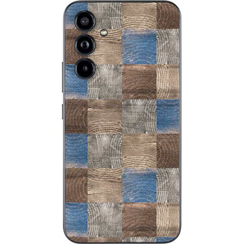 Lumber Grid Galaxy A54 5G Skin