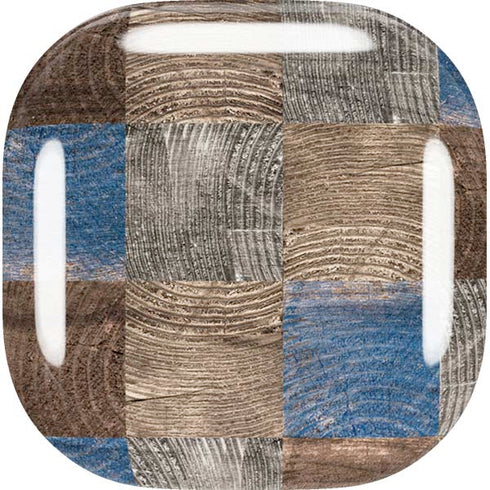 Lumber Grid Galaxy Buds Live Skin