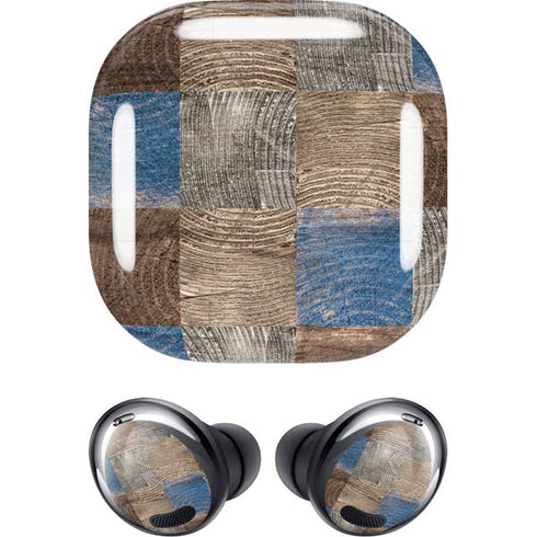 Lumber Grid Galaxy Buds Pro Skin