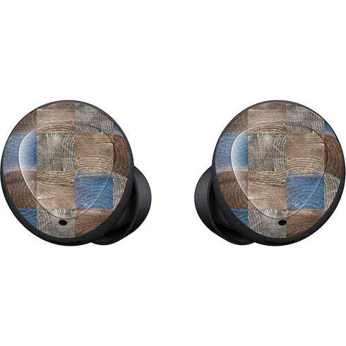 Lumber Grid Galaxy Buds Skin