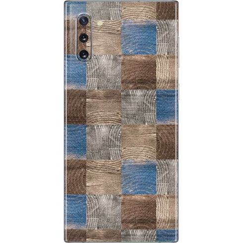 Lumber Grid Galaxy Note 10 Skin