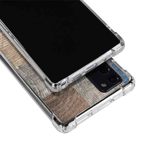 Lumber Grid Galaxy Note20 5G Clear Case