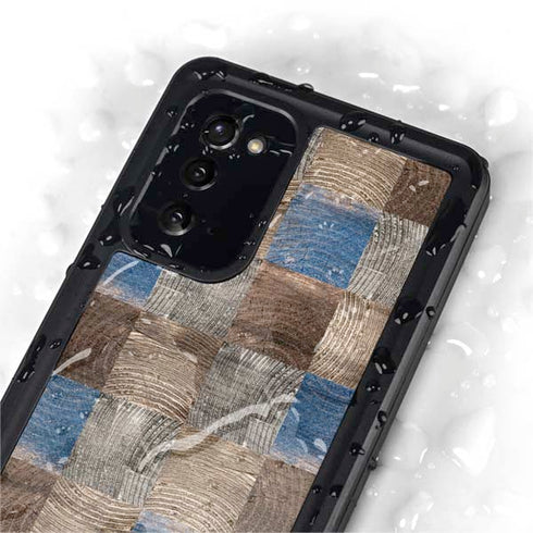 Lumber Grid Galaxy Note20 5G Waterproof Case
